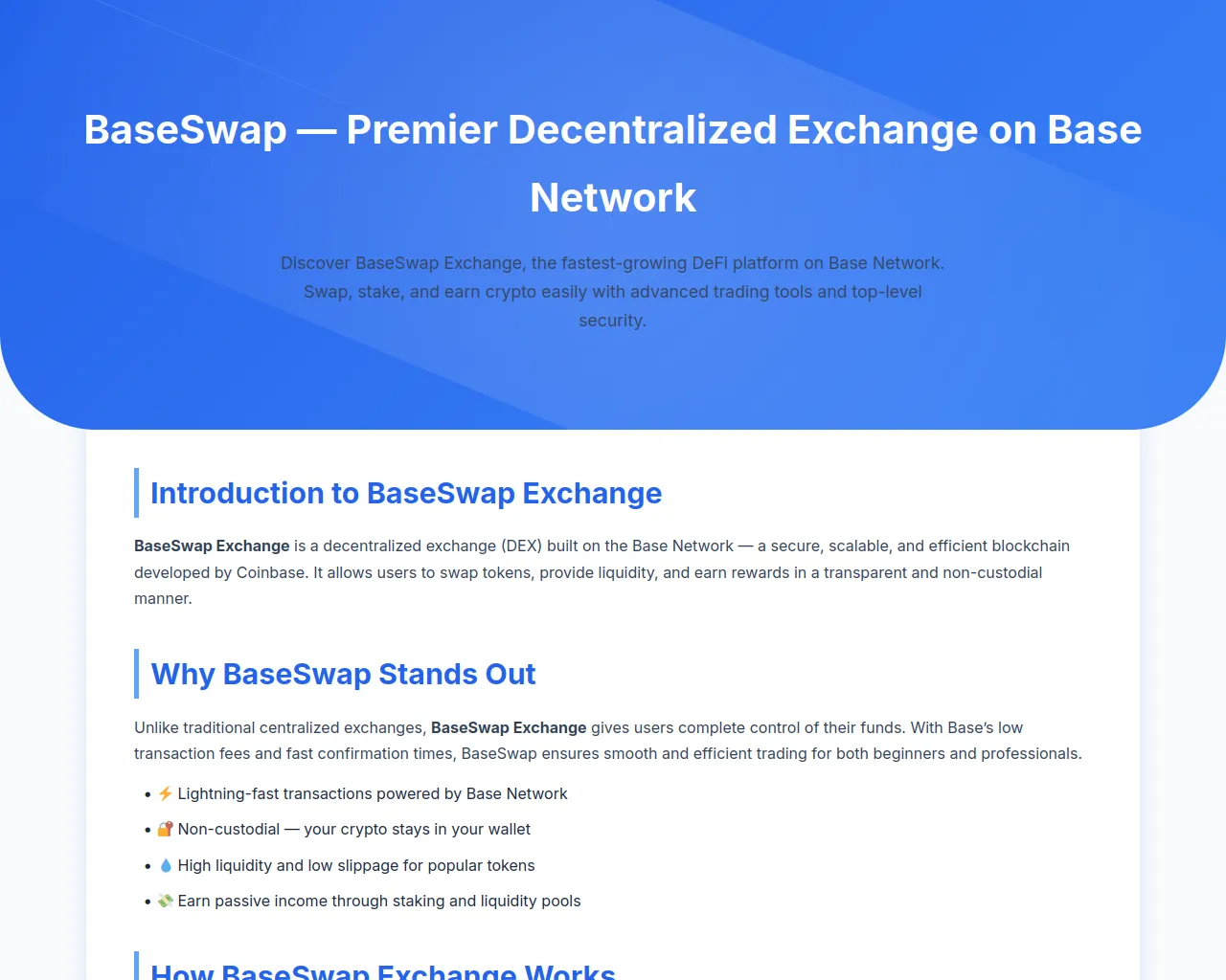 Screenshot of learn-baseswap-xchange.pages.dev
