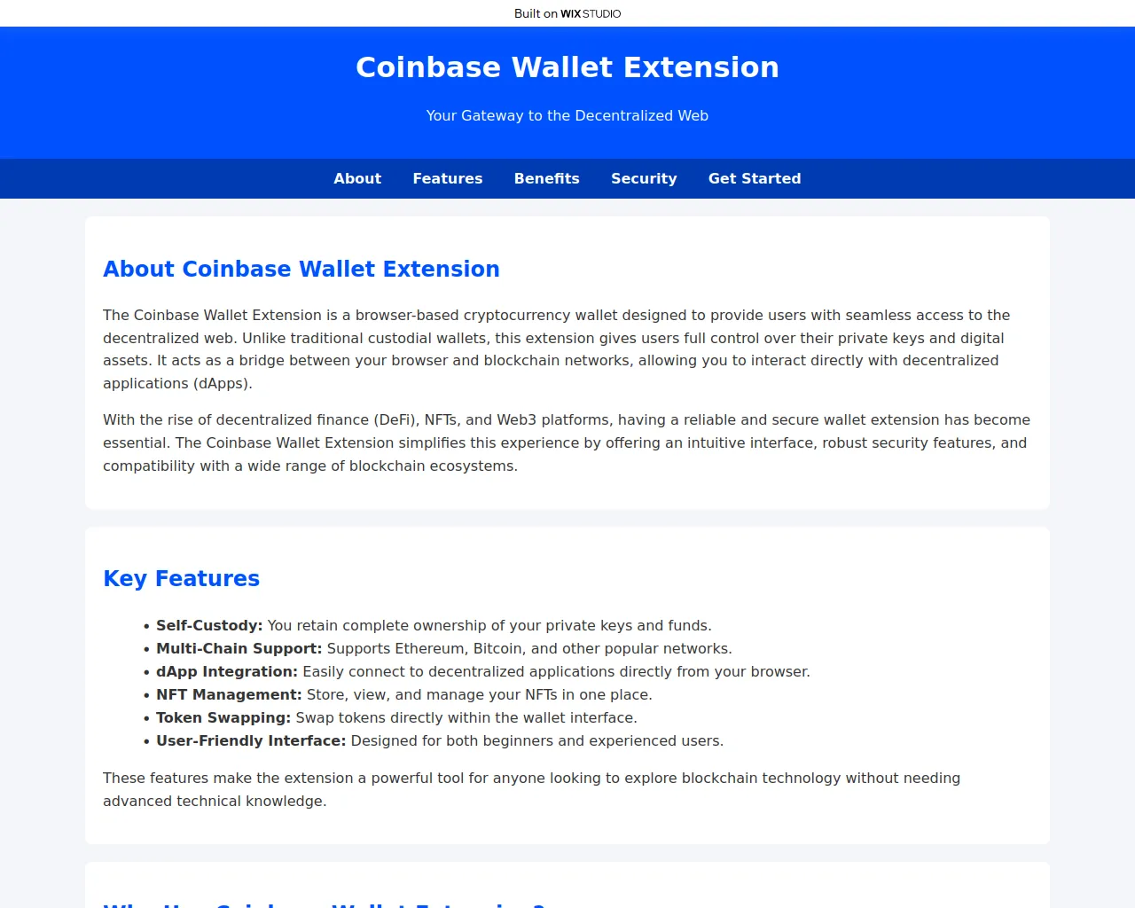 Screenshot of homestart-extensions.wixstudio.com