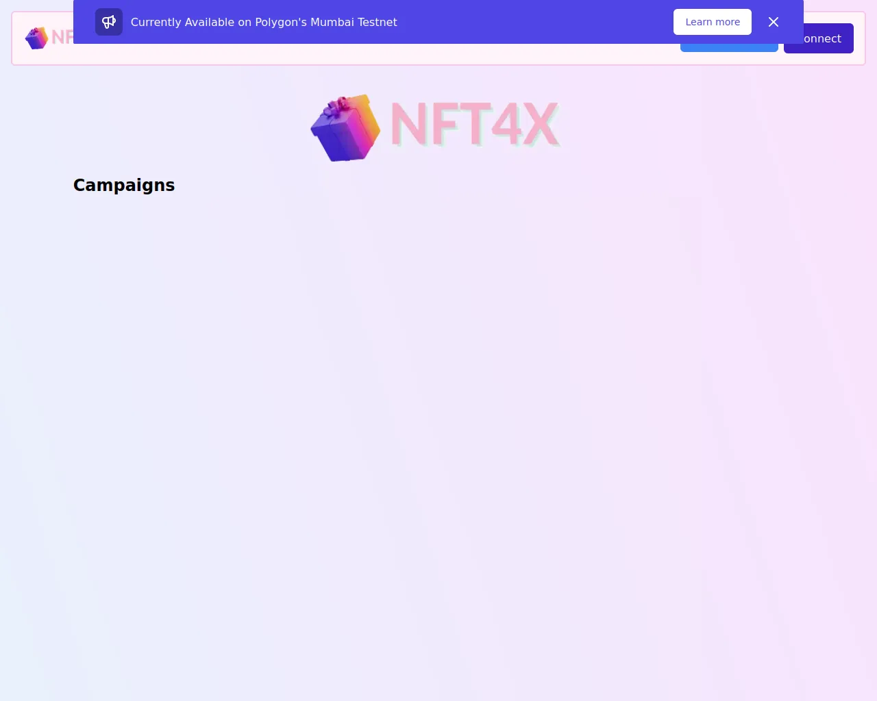 Screenshot of nft-for-x.vercel.app