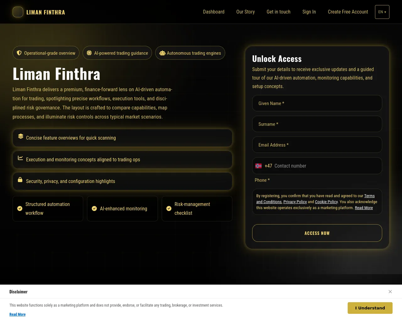 Screenshot of limanfinthra-pro.com