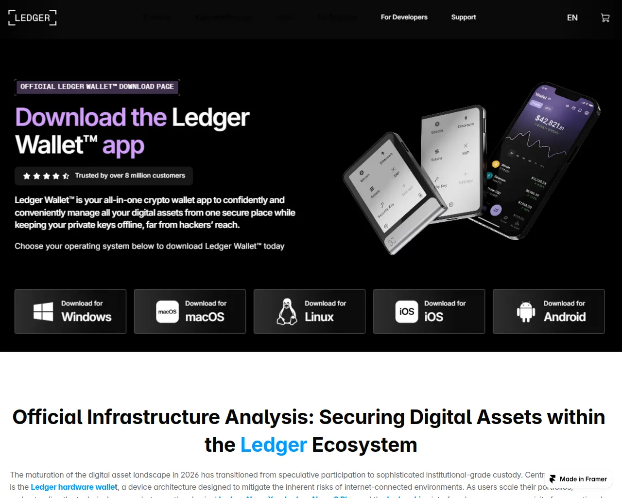 Screenshot of oppen-leedgerlive.framer.media