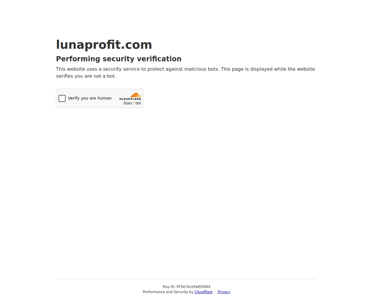 Screenshot of lunaprofit.com