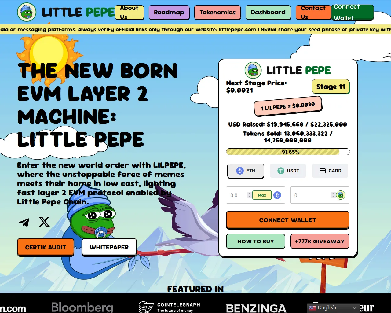 Screenshot of littlepepe-com.pages.dev