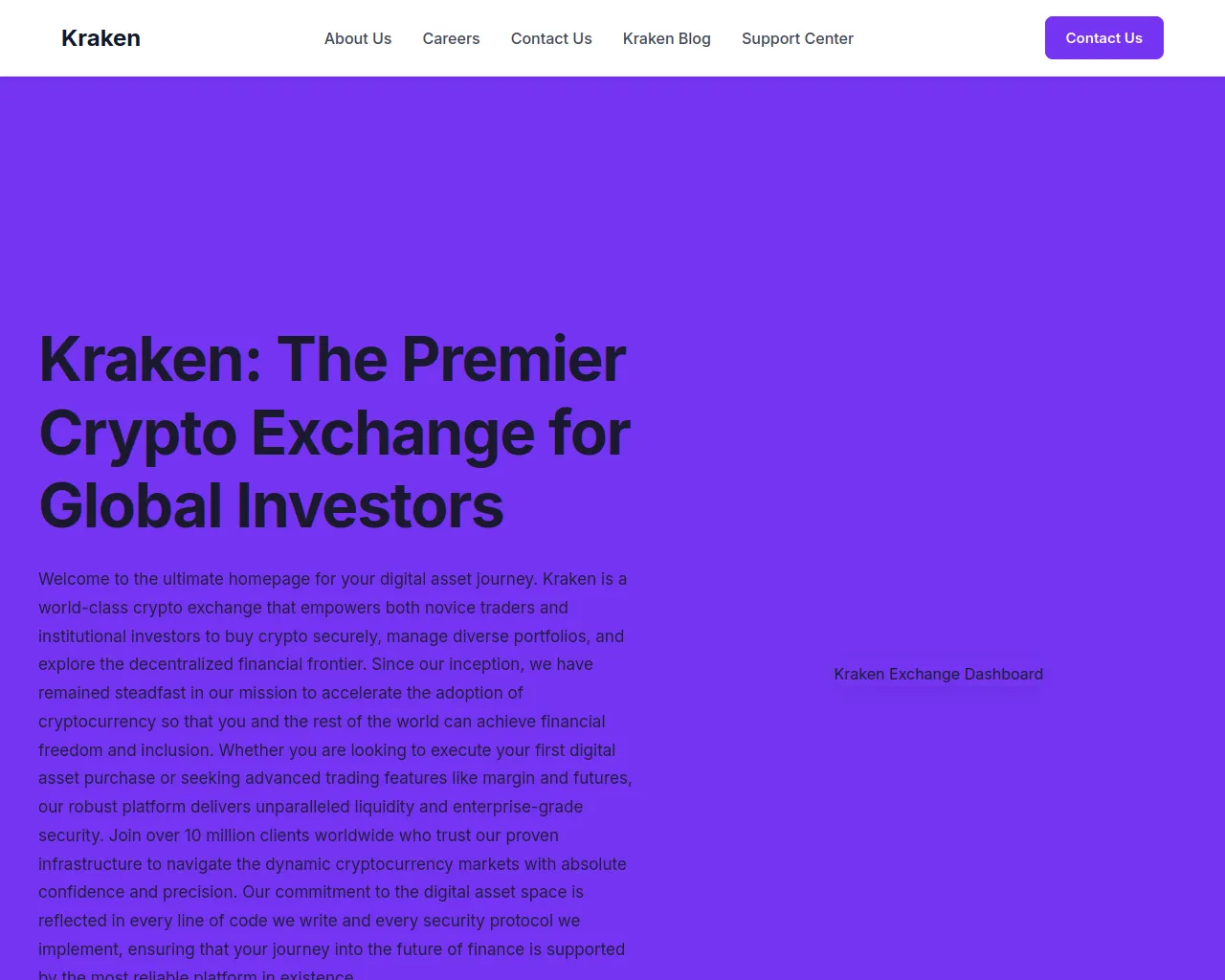 Screenshot of krakenpro.co.com