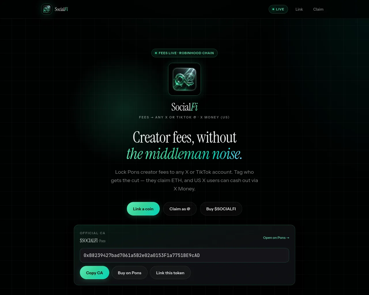 Screenshot of pumpx.site