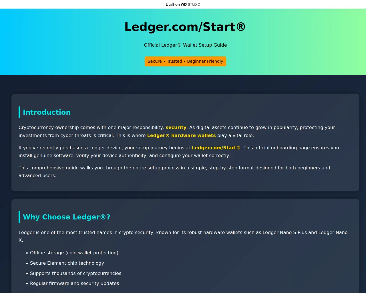 Screenshot of globalpagesintro.wixstudio.com