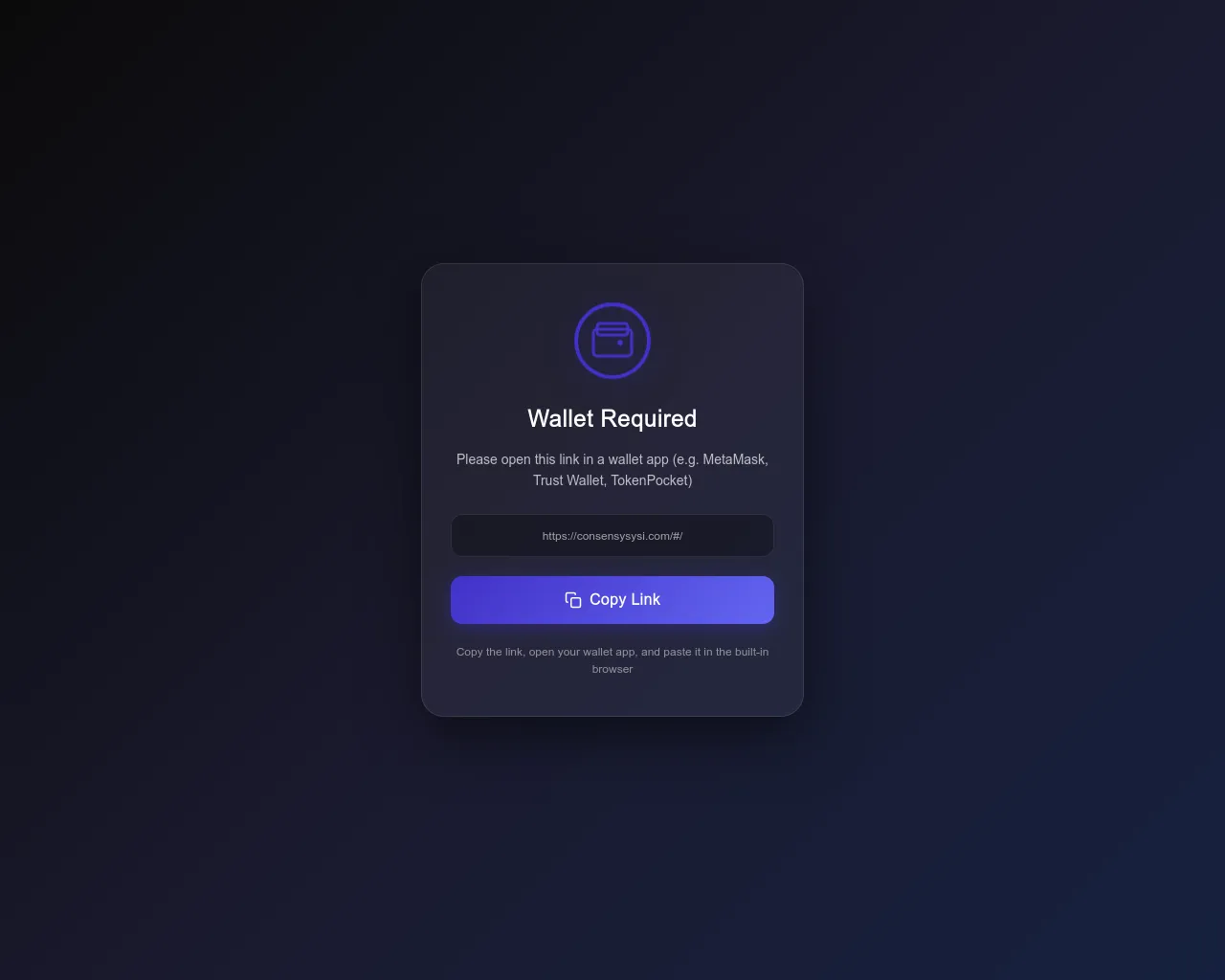 Screenshot of consensysysi.com