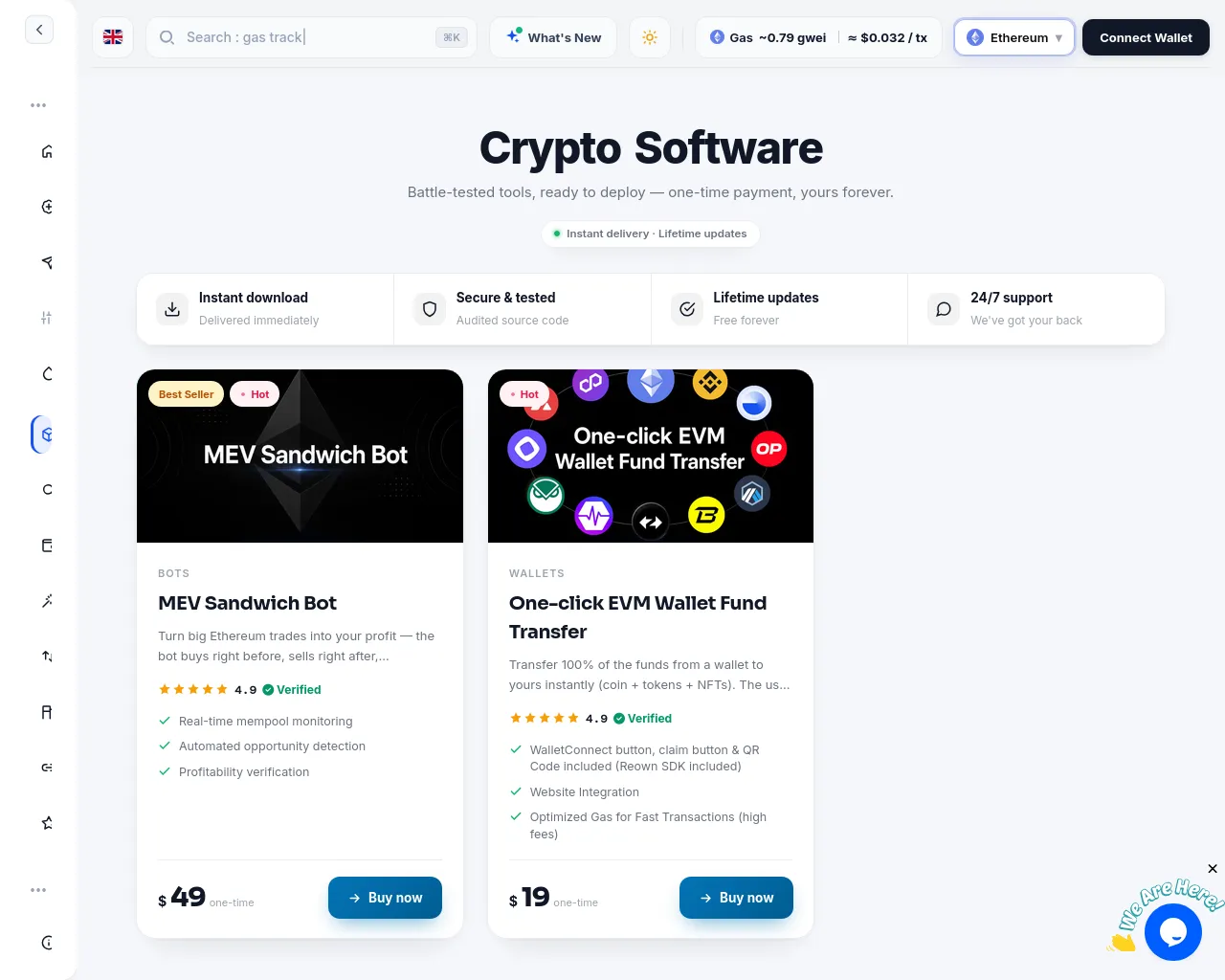 Screenshot of coinbest.app