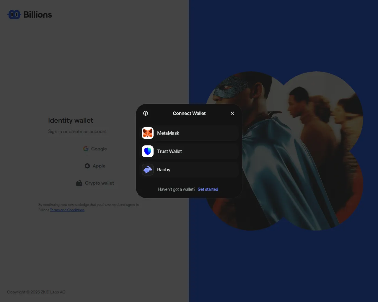 Screenshot of wallet-billions-network.xyz