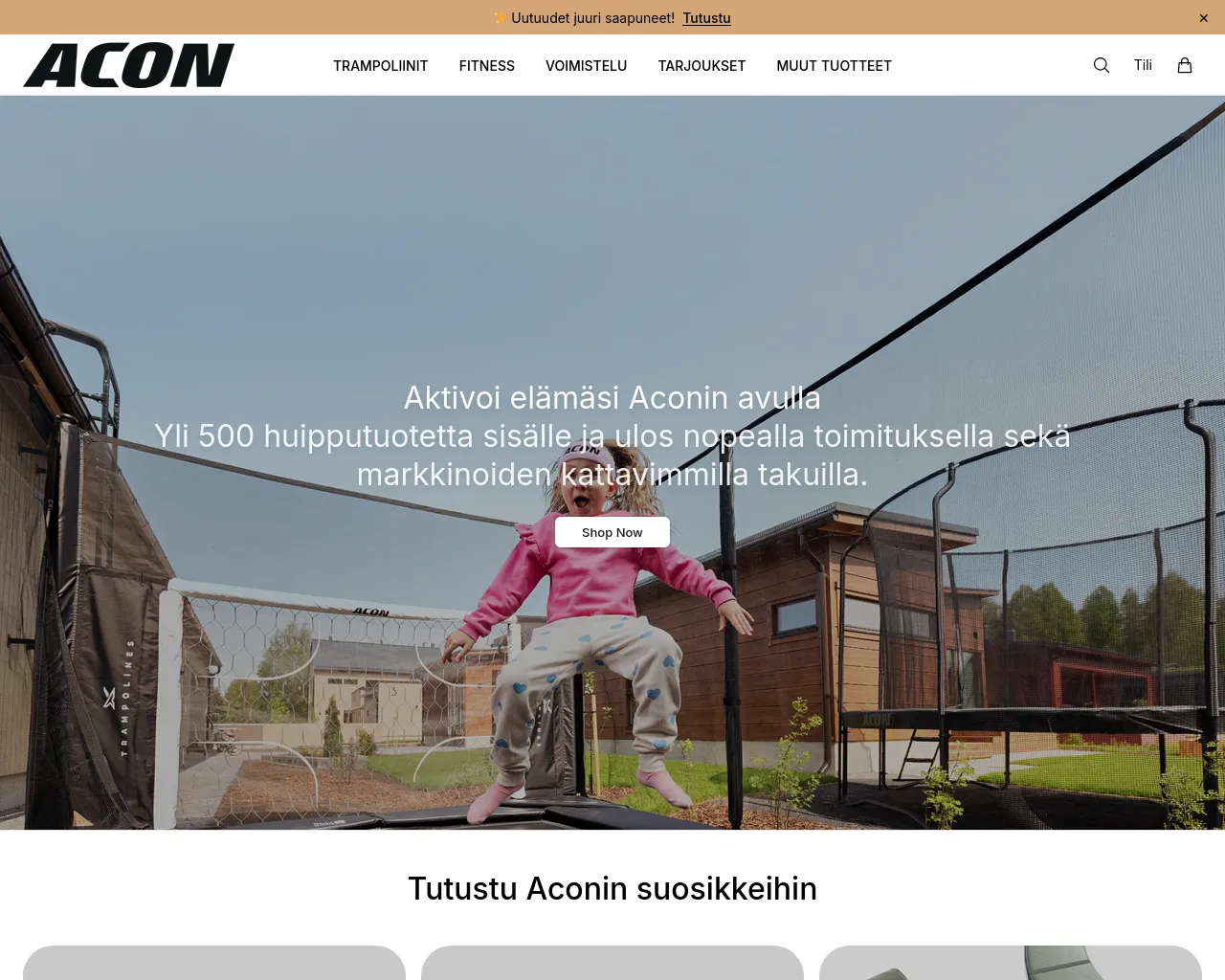 Screenshot of acovibe.shop