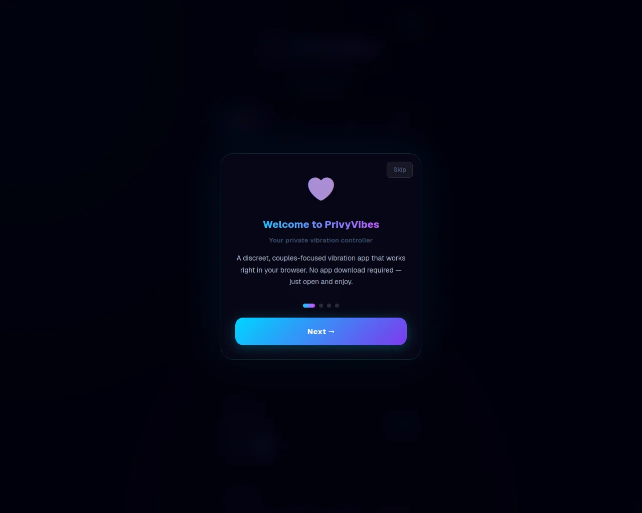 Screenshot of privyvibes.com