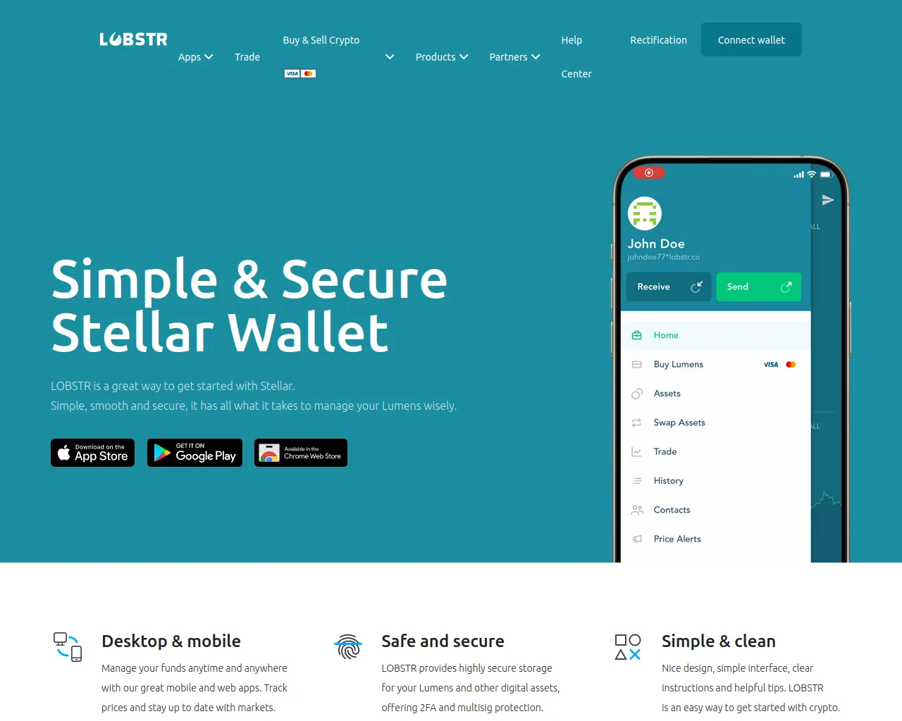 Screenshot of lobstrsupport.web.app