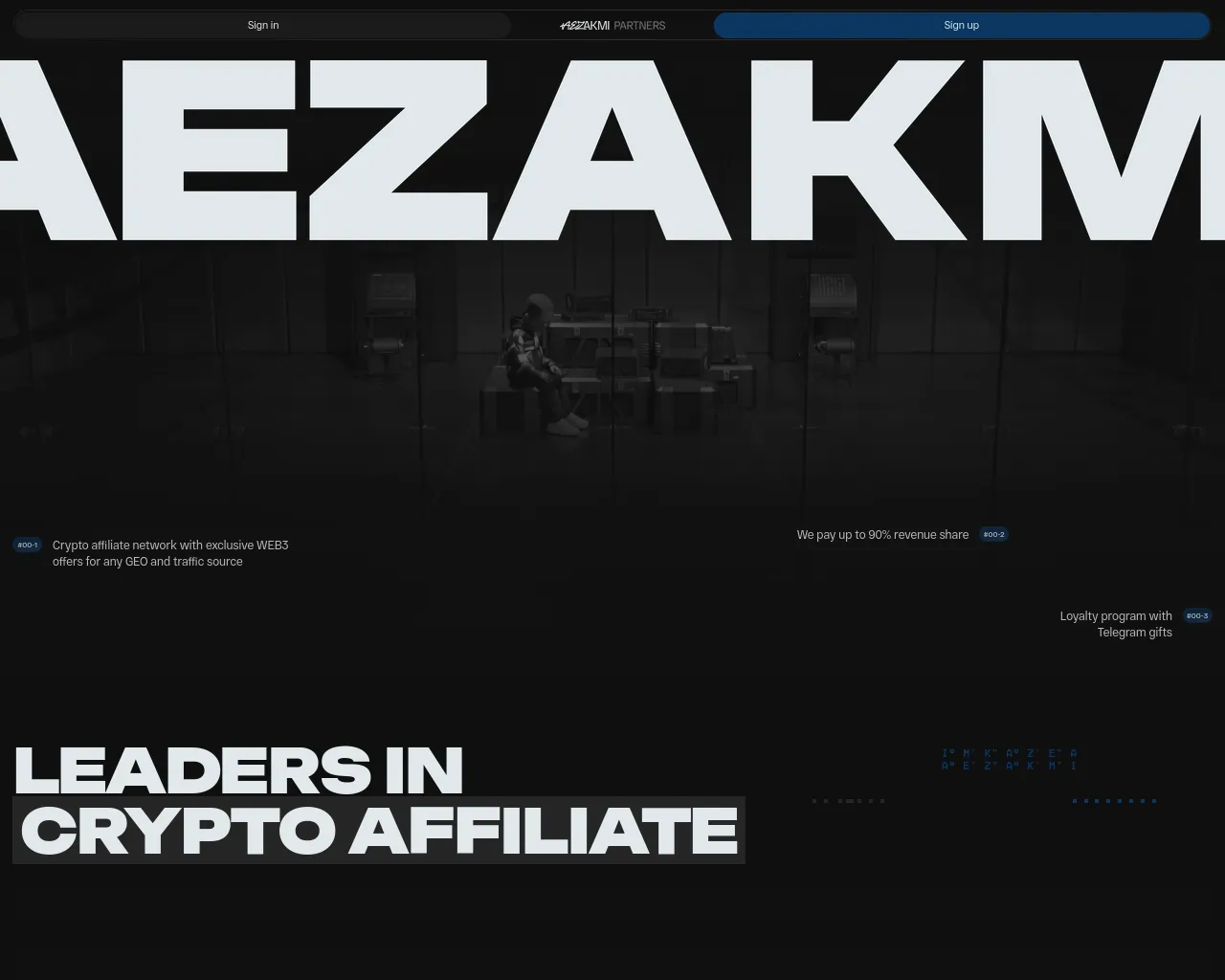 Screenshot of aezakmipartners.com