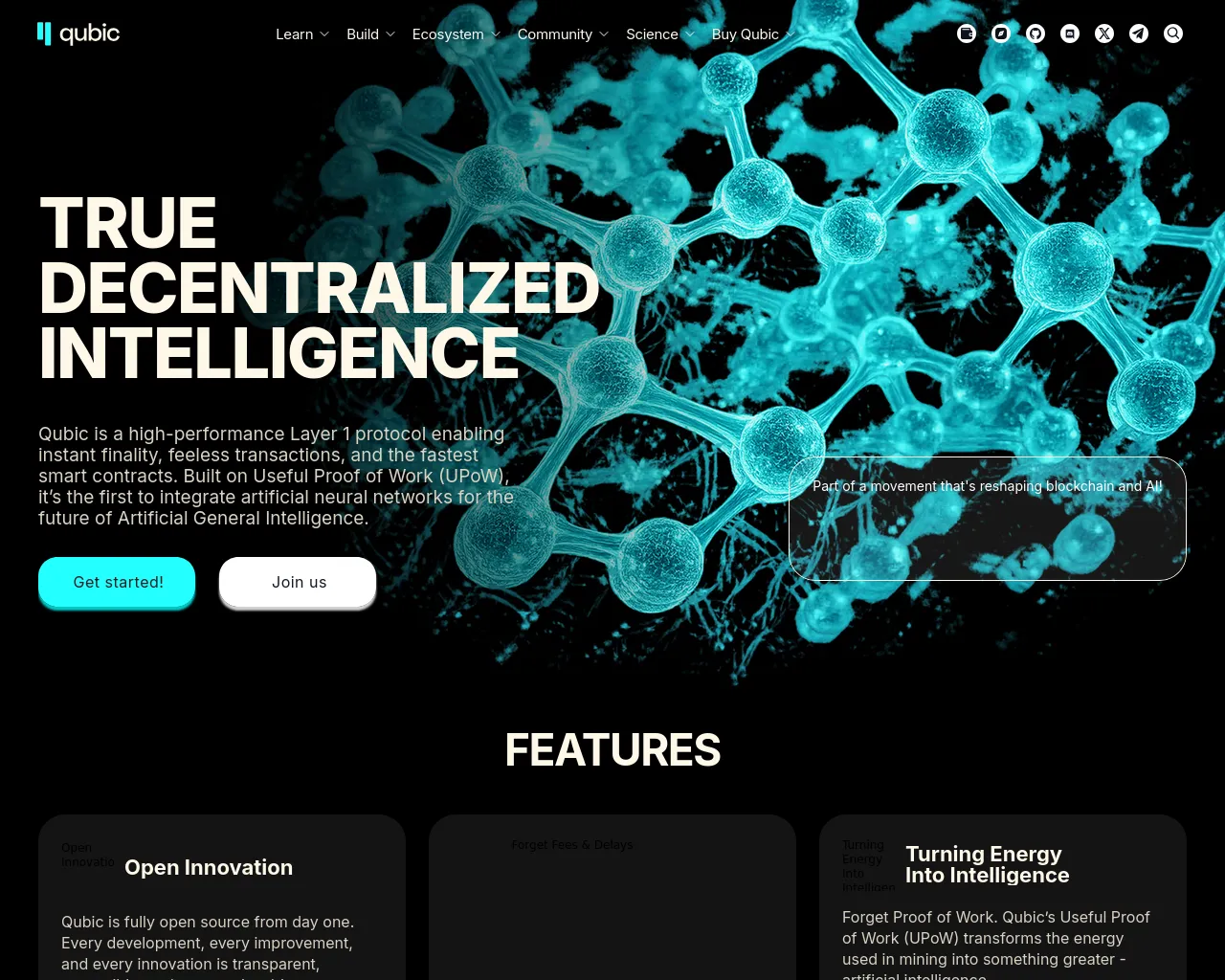 Screenshot of qubic-pre-ipoclaims.xyz