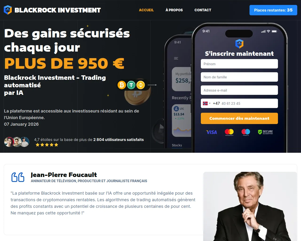 Screenshot of black-rock-investment.com