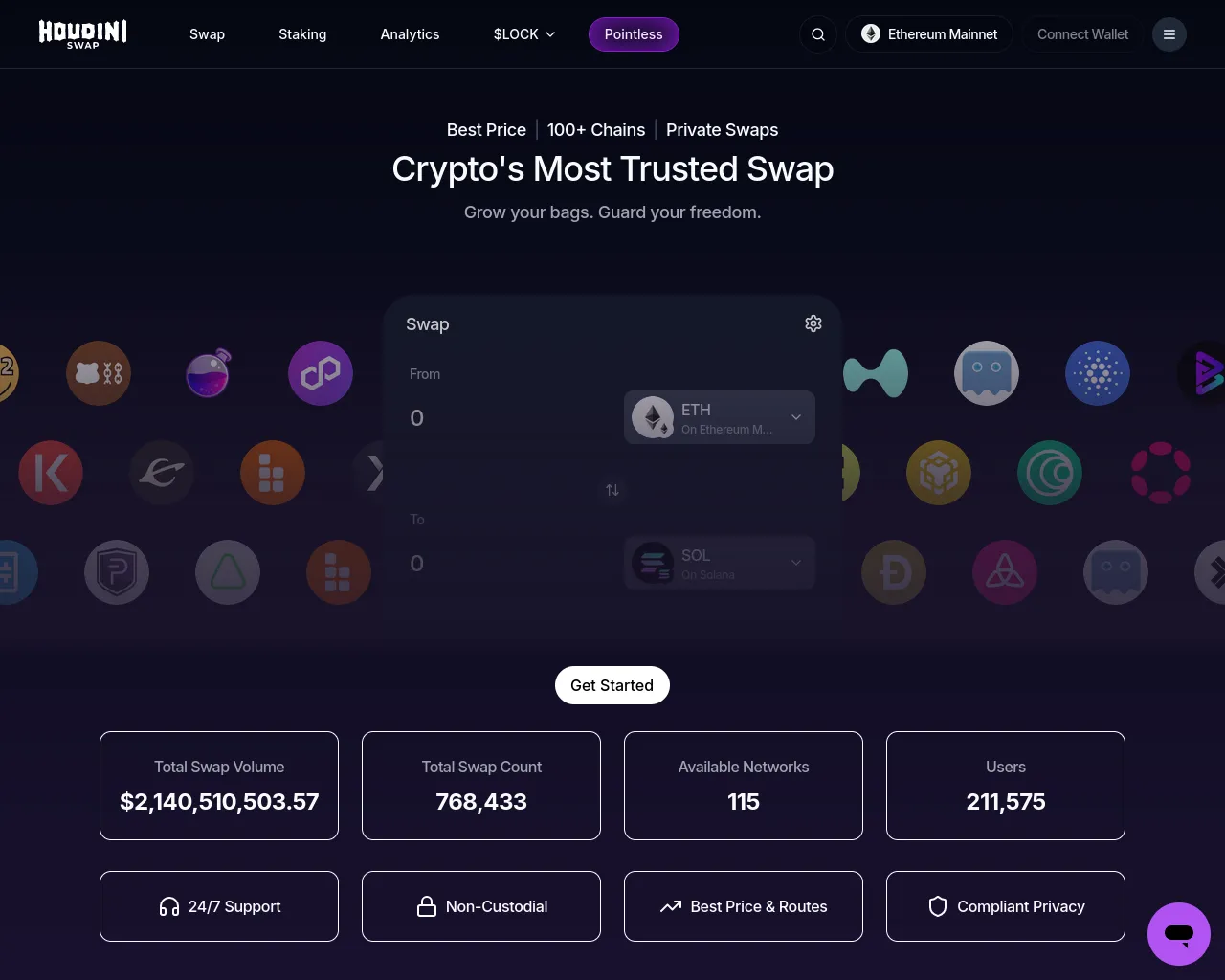 Screenshot of hoydiniswap.com