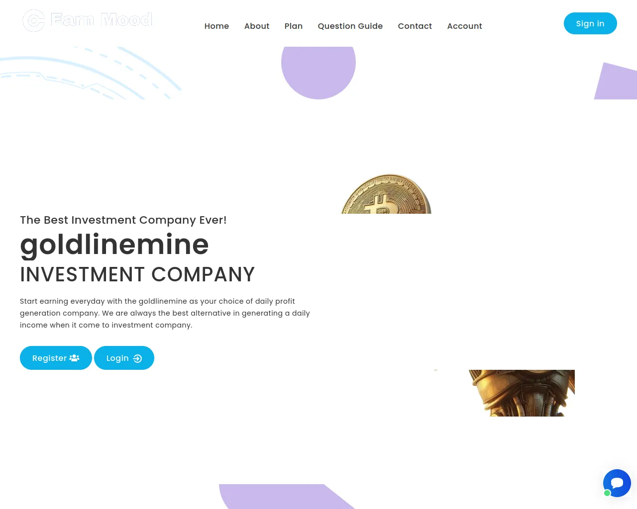 Screenshot of goldlinemine.xyz