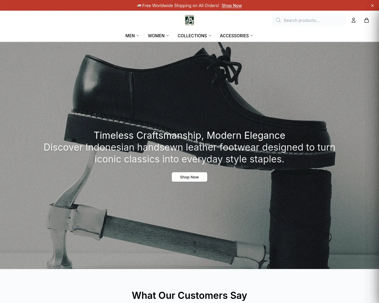Screenshot of adrianmichael.shop