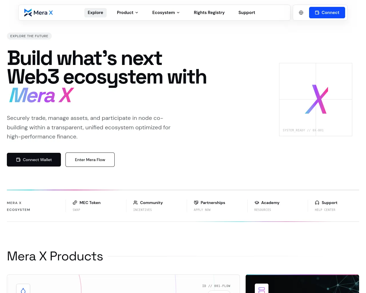 Screenshot of merax.app