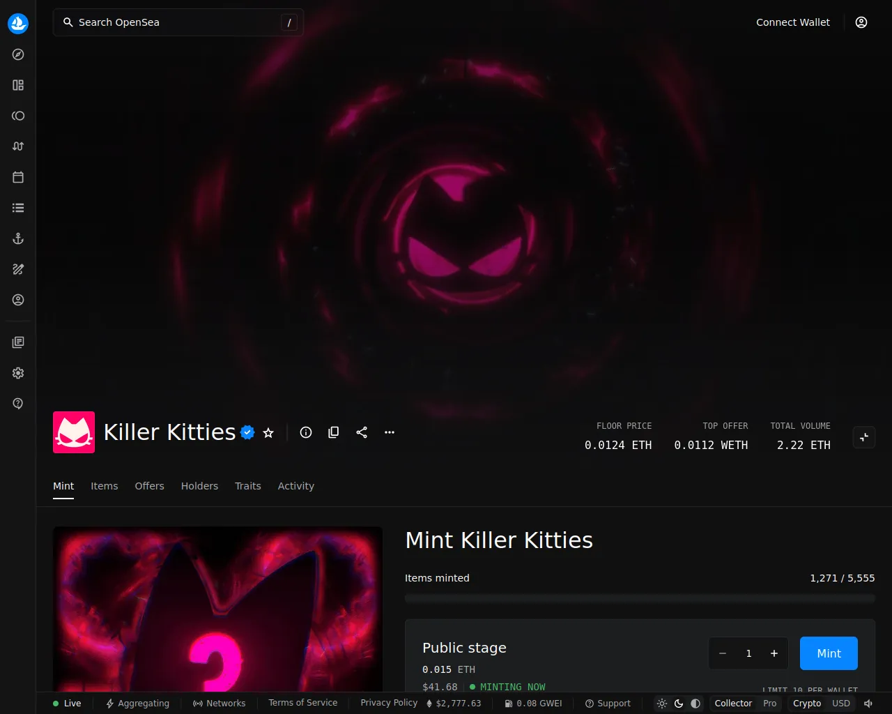 Screenshot of kilergf.xyz