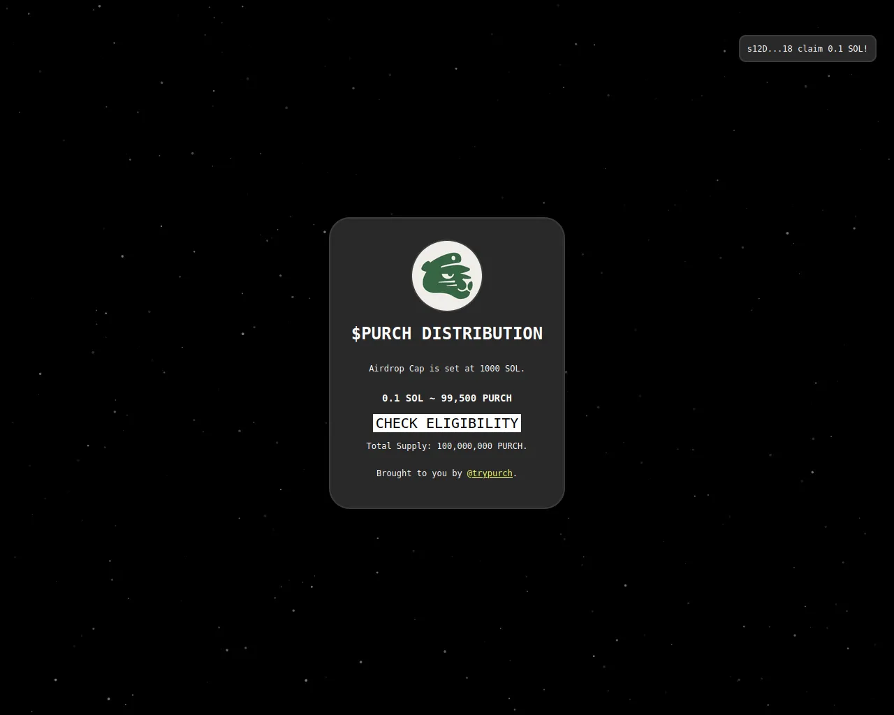Screenshot of purch-allocations.xyz