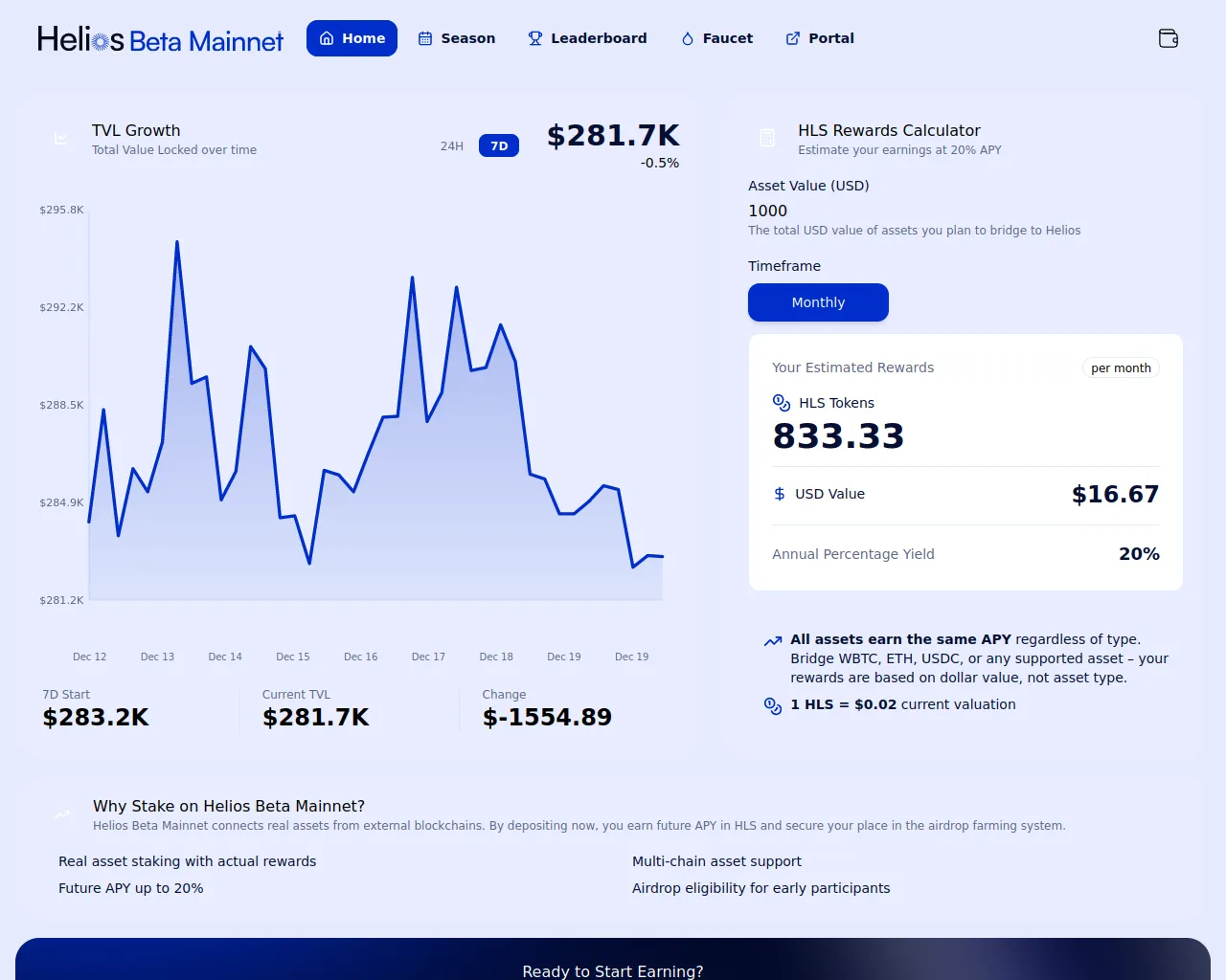 Screenshot of helioschains.com