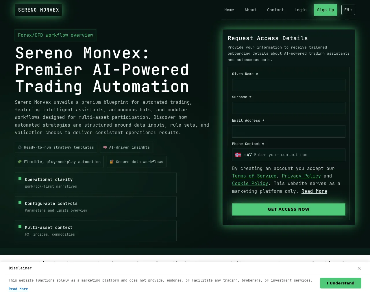 Screenshot of sereno-monvex-solution.com