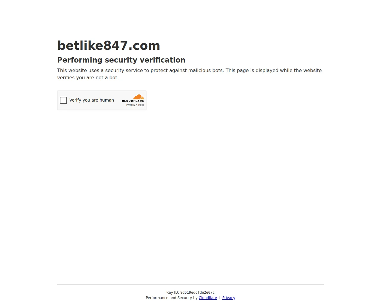 Screenshot of betlike847.com