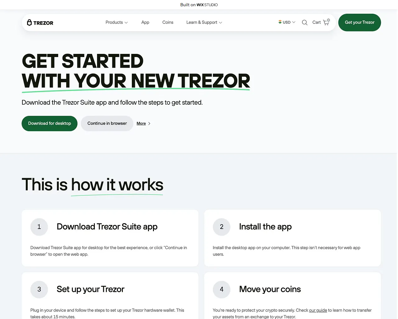 Screenshot of iotrezo-starts.wixstudio.com