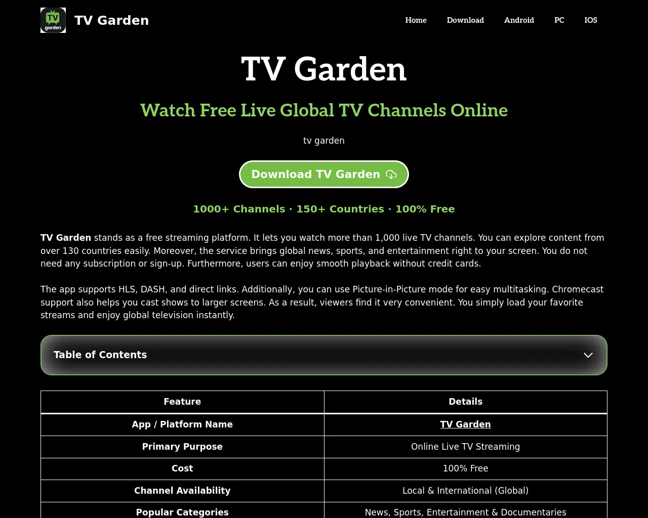 Screenshot of garden-tv.com