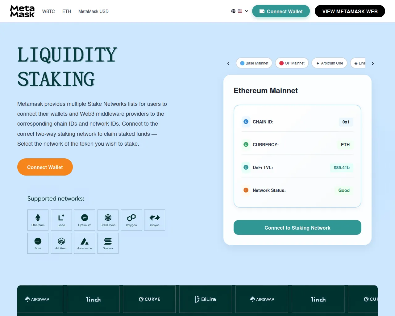 Screenshot of metamask-liquiditystaking.com