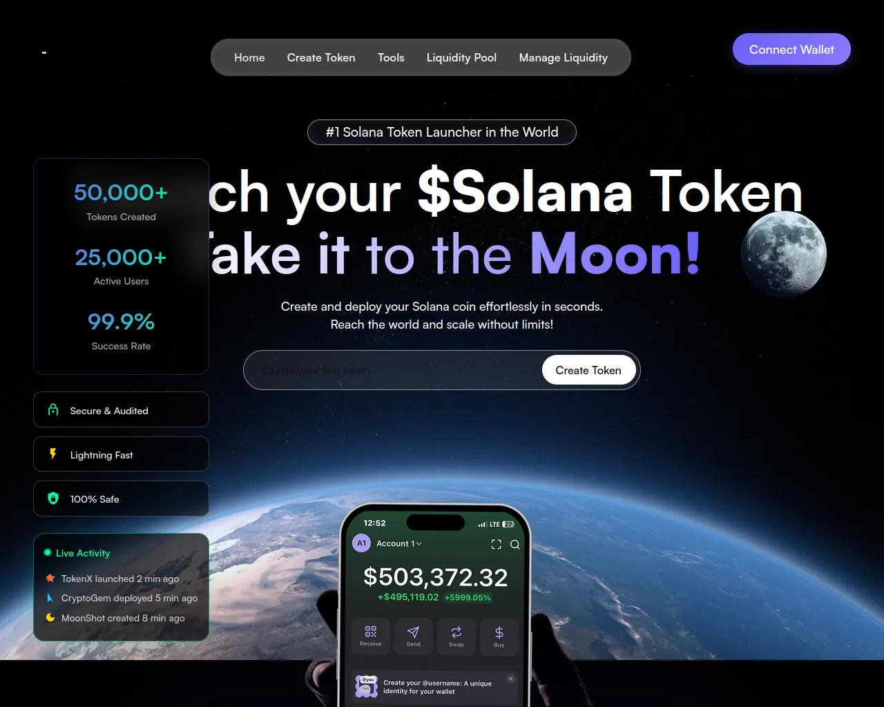 Screenshot of sol-trade.xyz