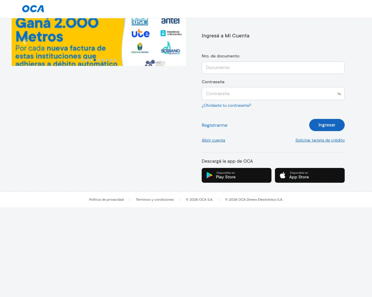 Screenshot of beneficiosocablue.netlify.app