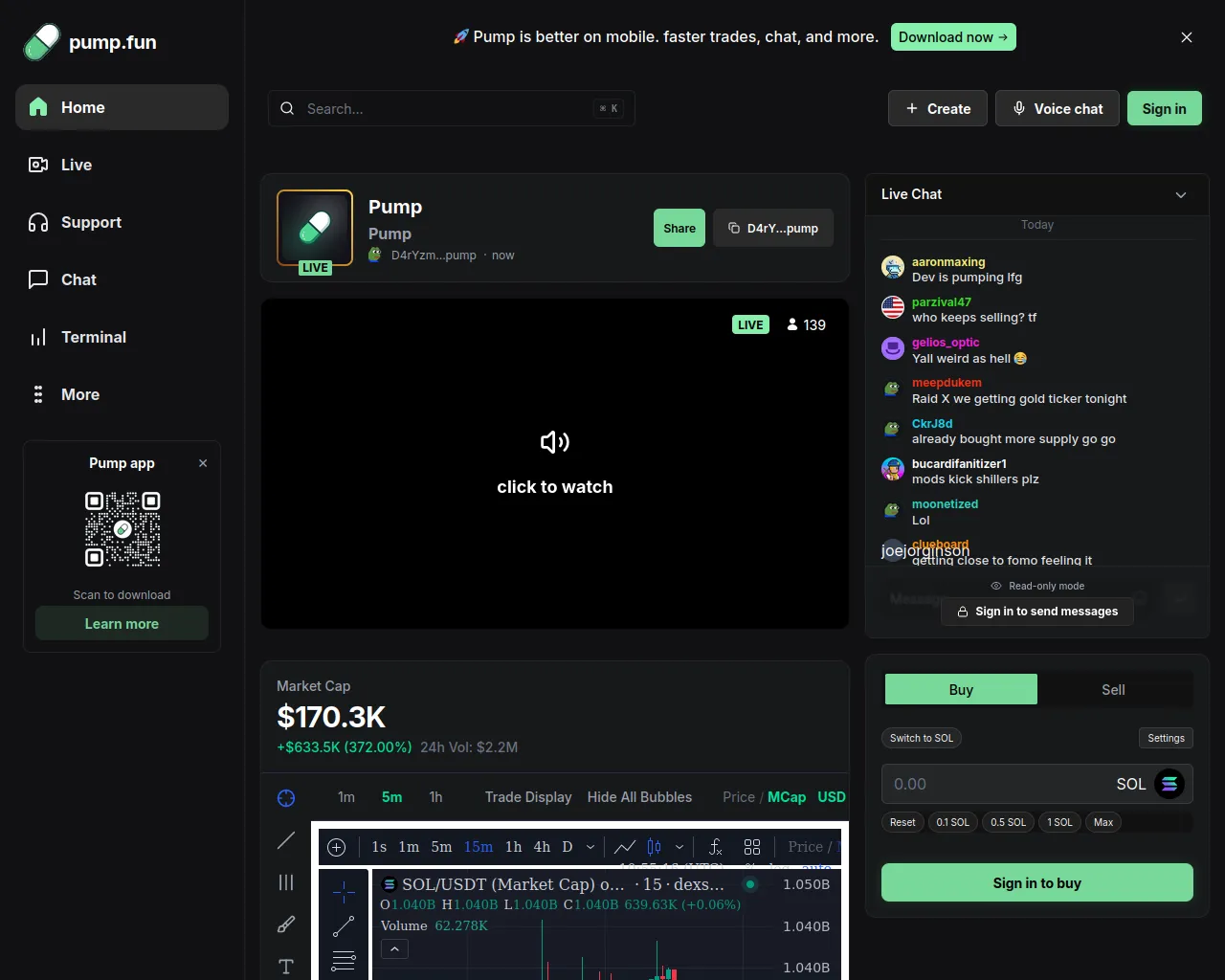 Screenshot of funroom.live