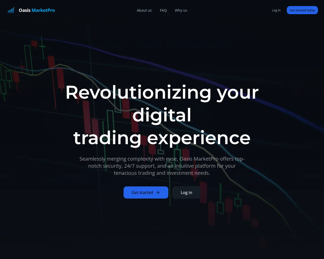 Screenshot of oasismarketpro.com