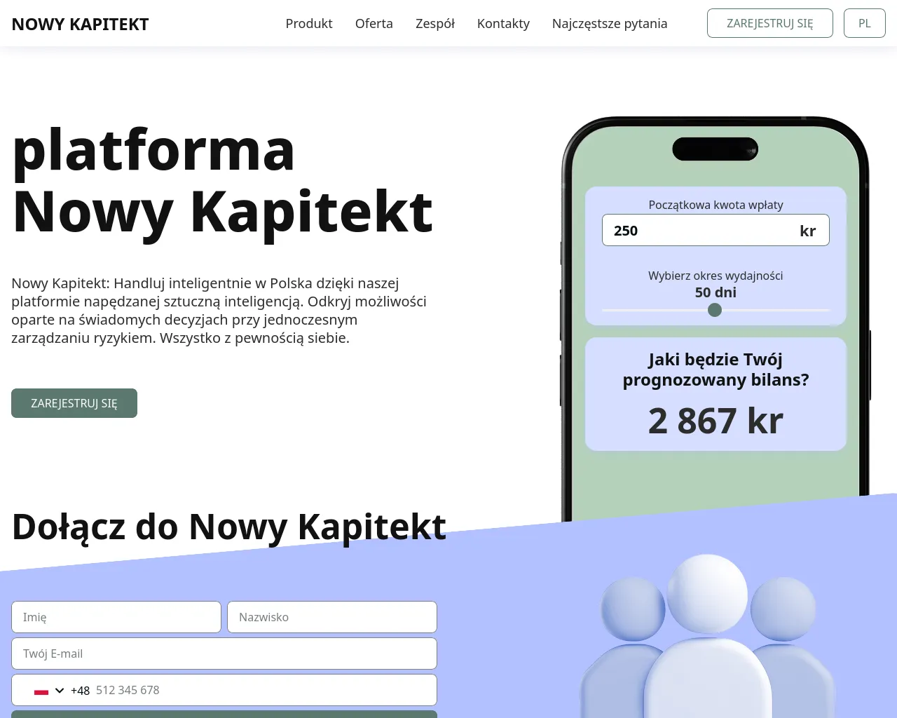Screenshot of nowy-kapitekt.com