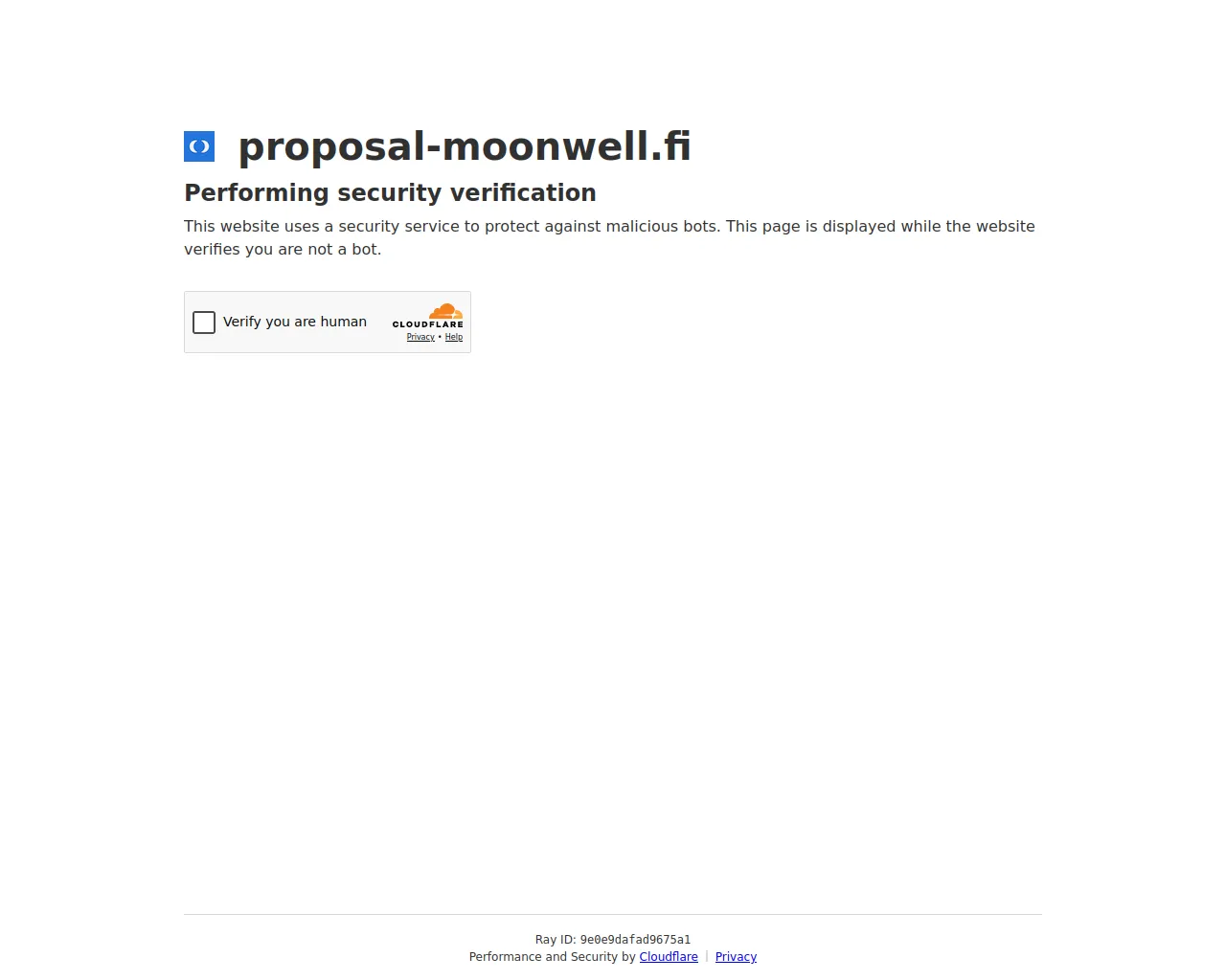 Screenshot of proposal-moonwell.fi