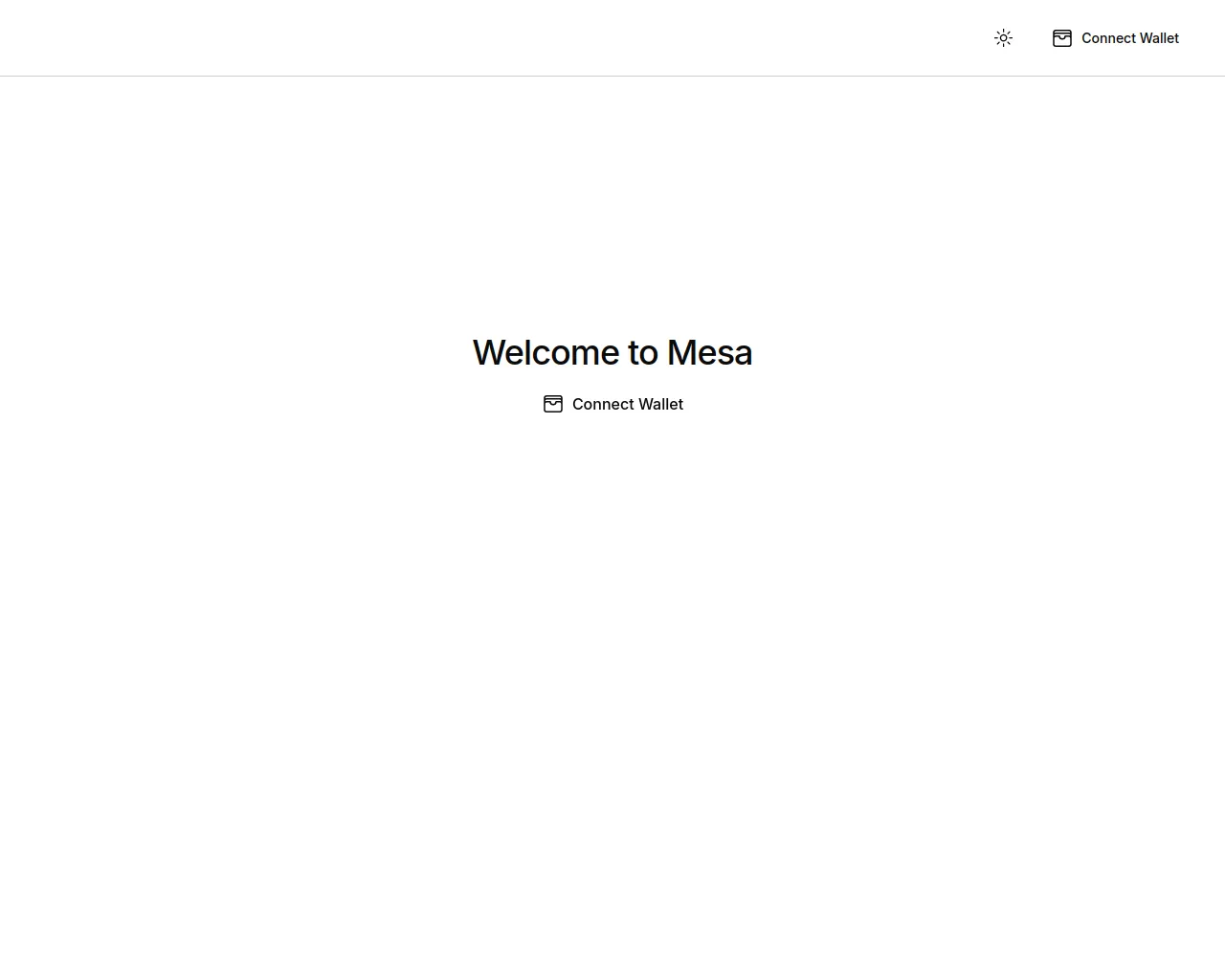 Screenshot of mesa-wallet.vercel.app