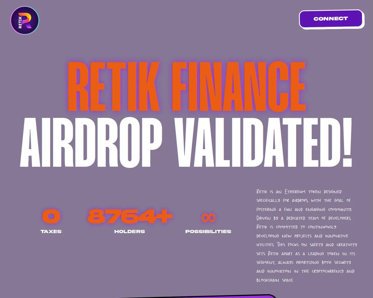 Screenshot of claim-retikrewards.vercel.app