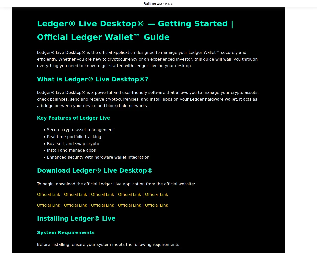 Screenshot of homestarten.wixstudio.com
