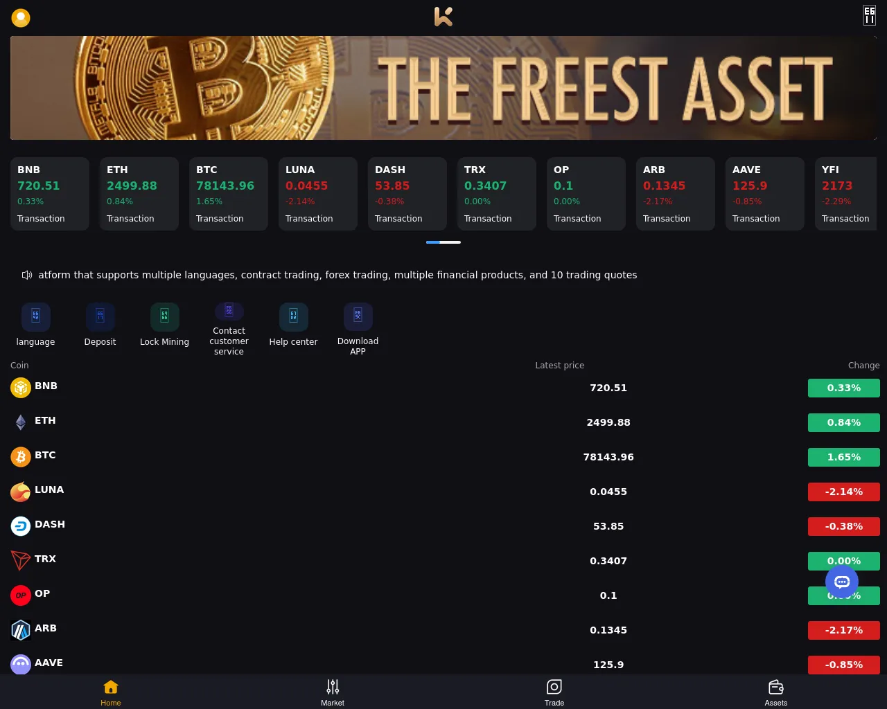 Screenshot of kgbxcoinxxa.com