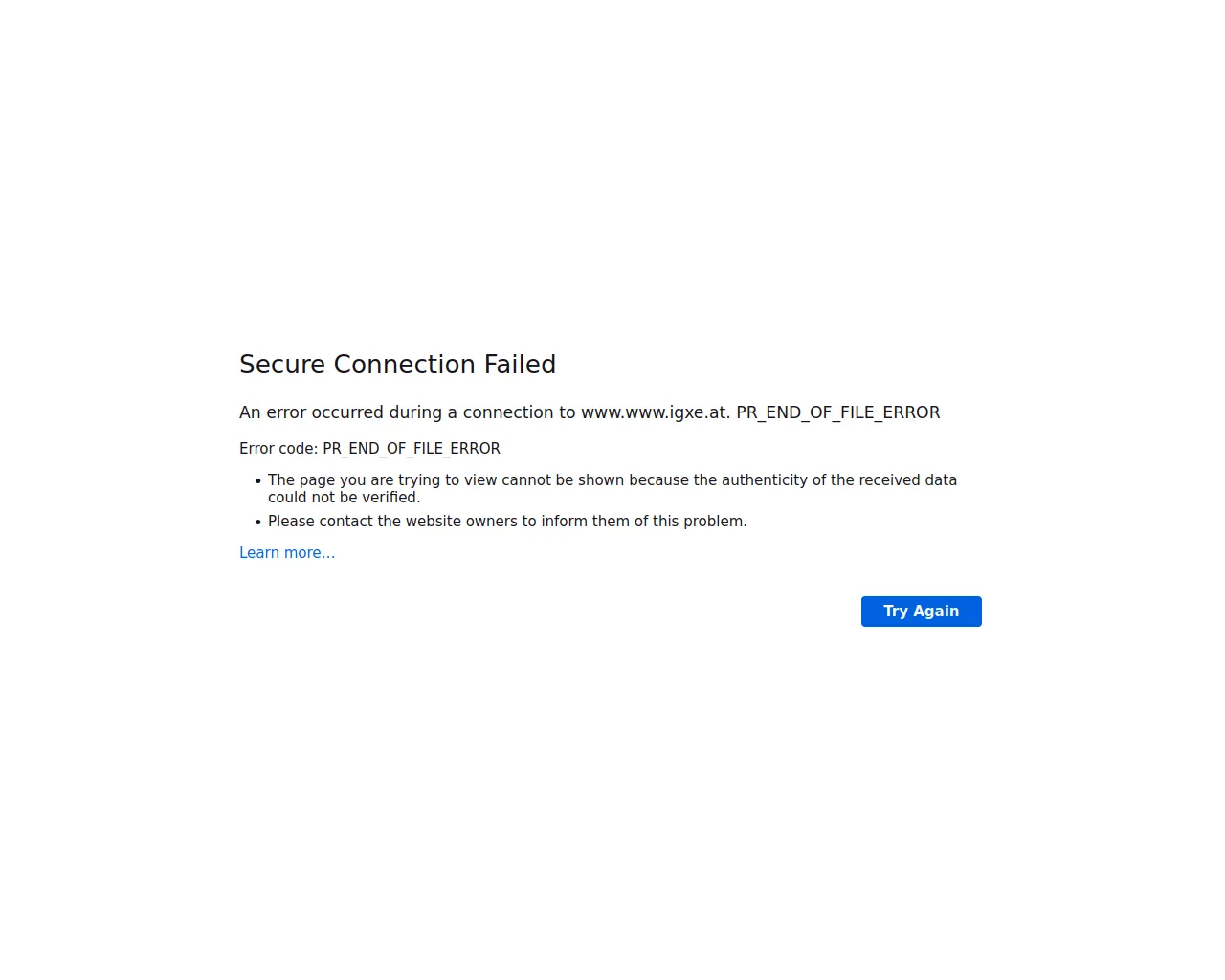 Screenshot of igxe.at