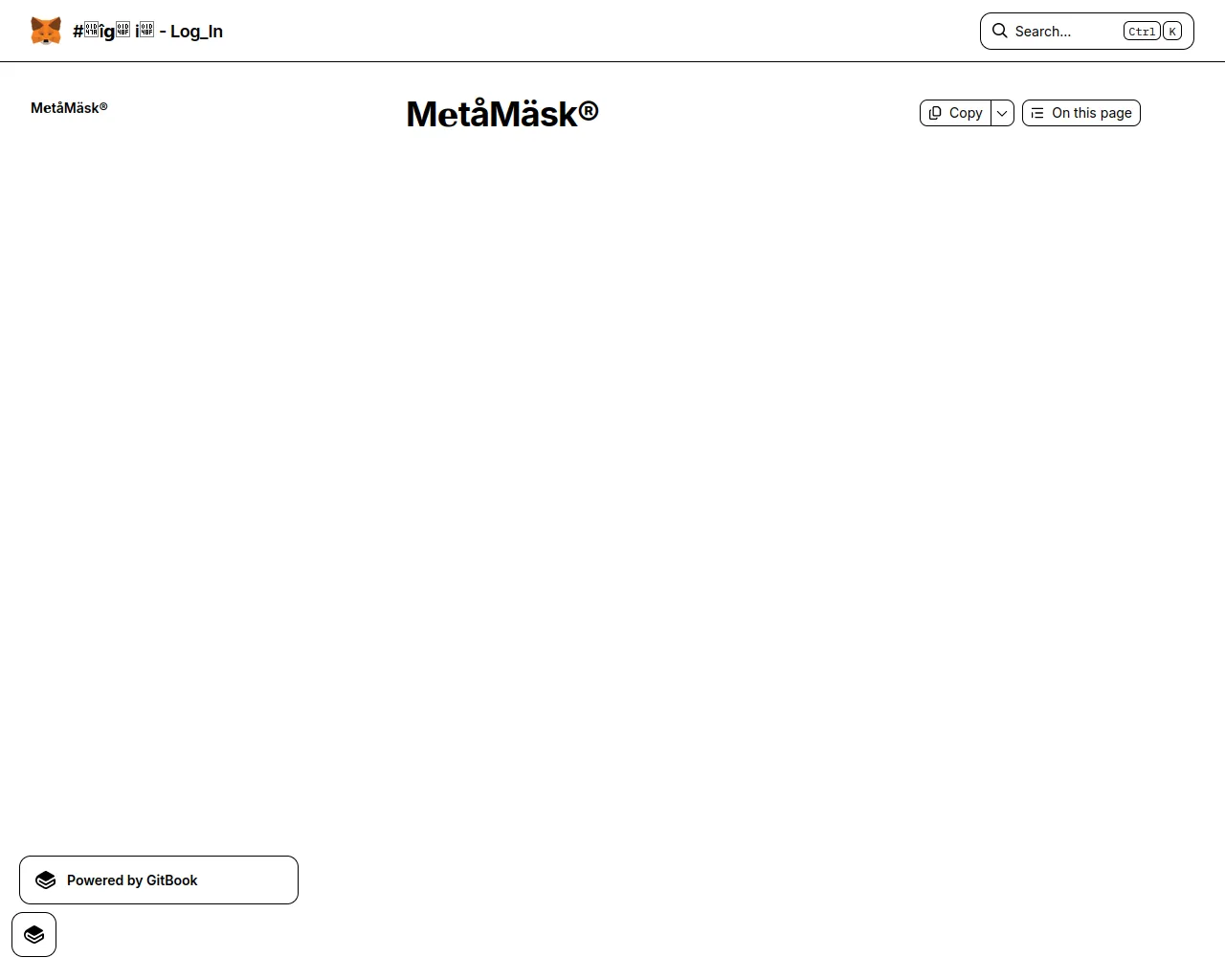 Screenshot of metmsklogon.gitbook.io