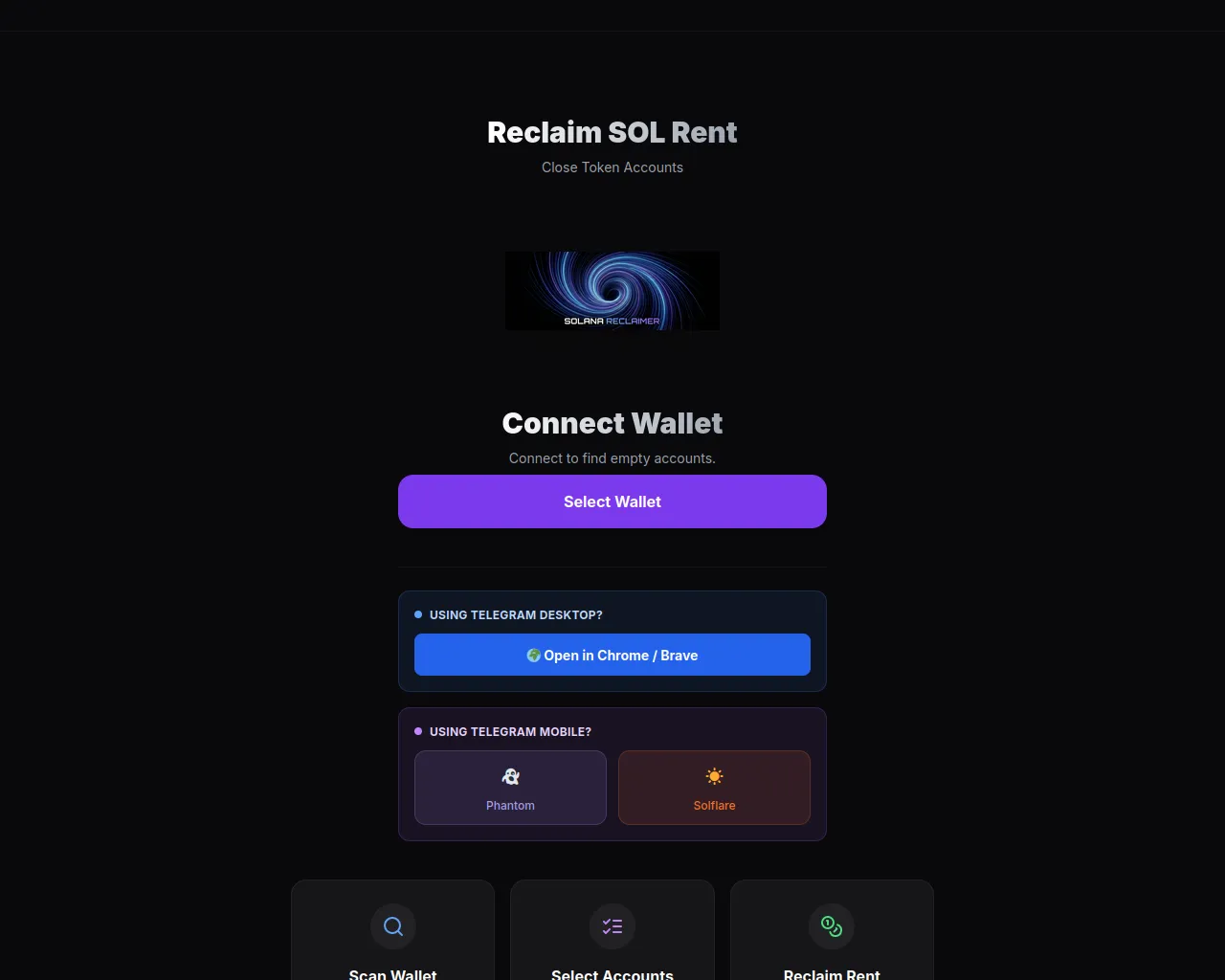 Screenshot of solana-vacuum.com