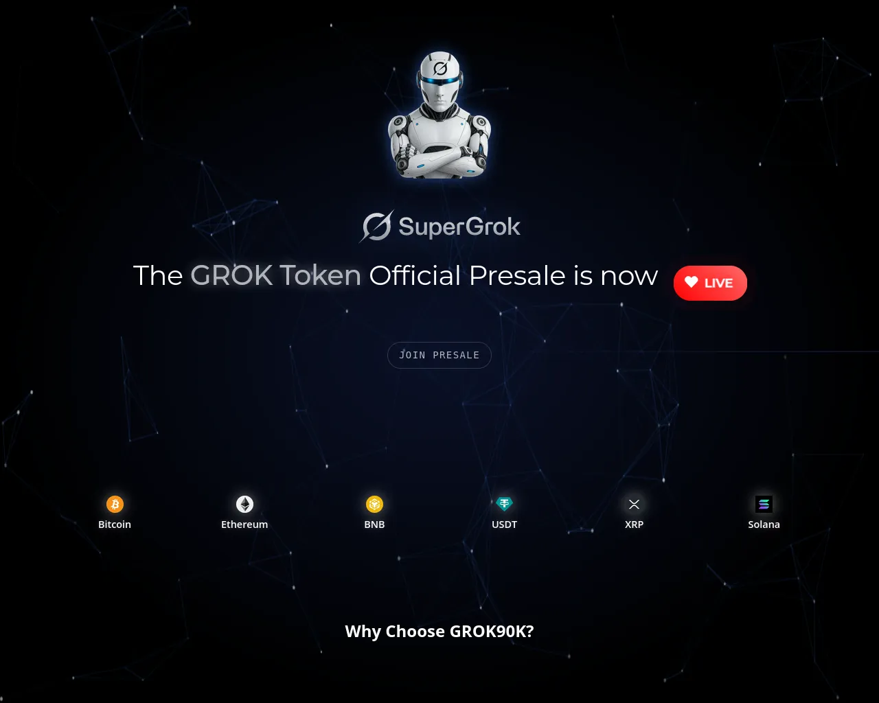 Screenshot of project-grok.de