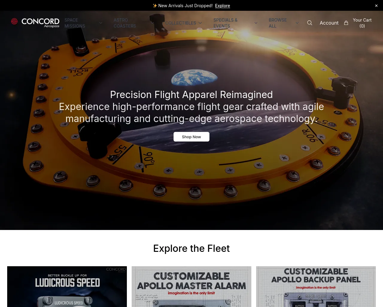 Screenshot of aerojoy.shop