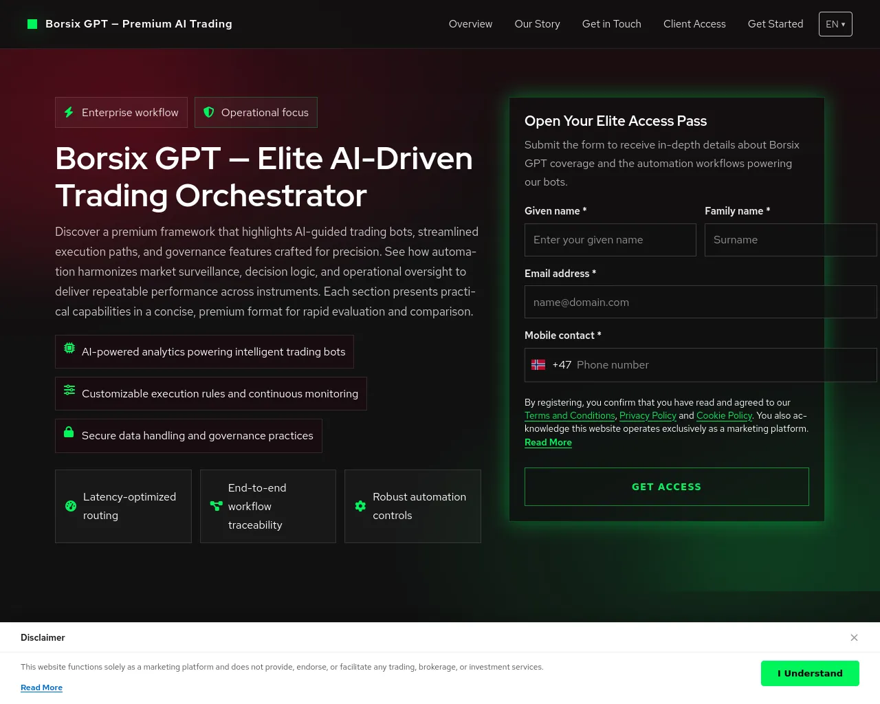 Screenshot of borsixgpt.pro