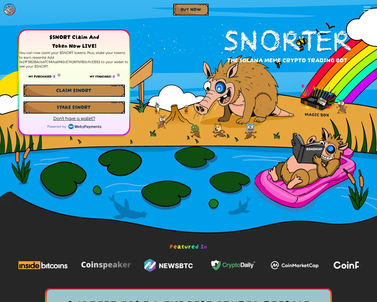 Screenshot of snortertolken.pro