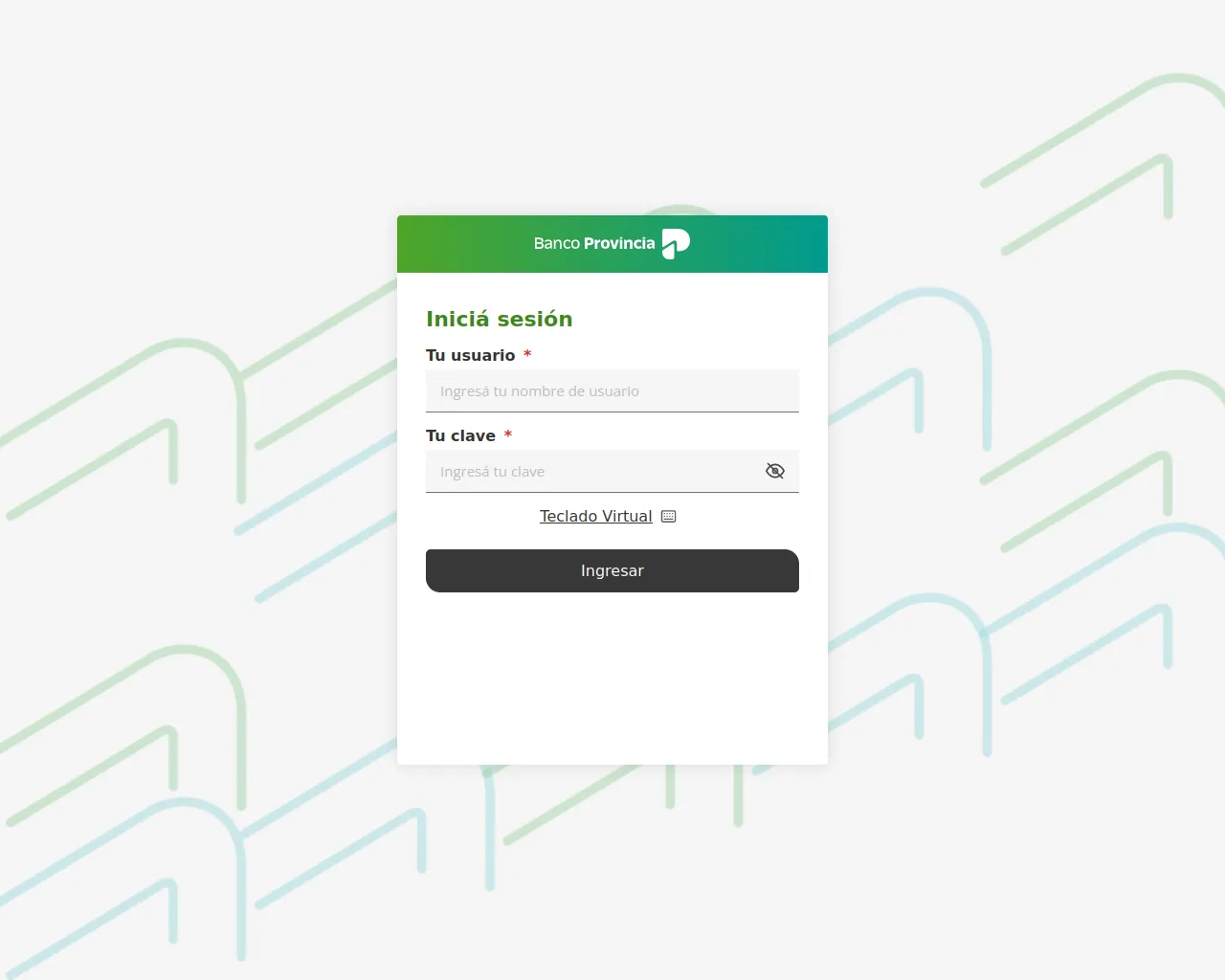 Screenshot of bancaprovincia.gl-assurance.com