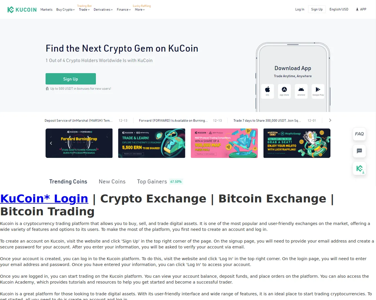 Screenshot of kucolnlogin.webflow.io